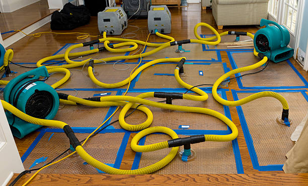 Water damage restoration process in Sharon, TN